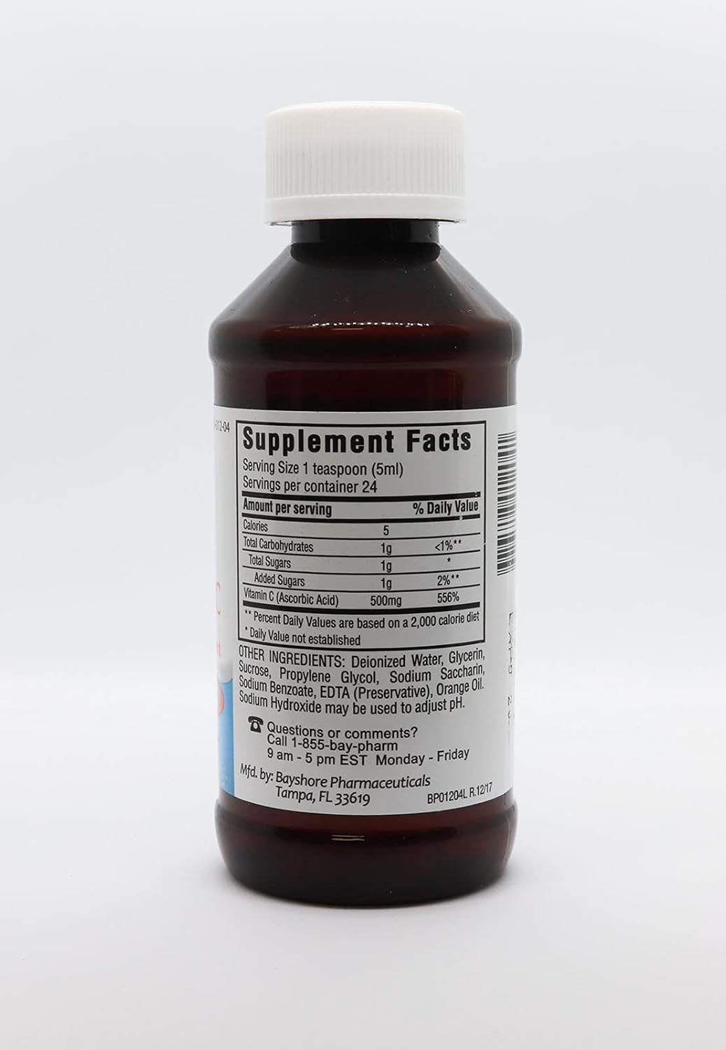 Bprotected Liquid Vitamin C 500Mg5Ml : Health & Household