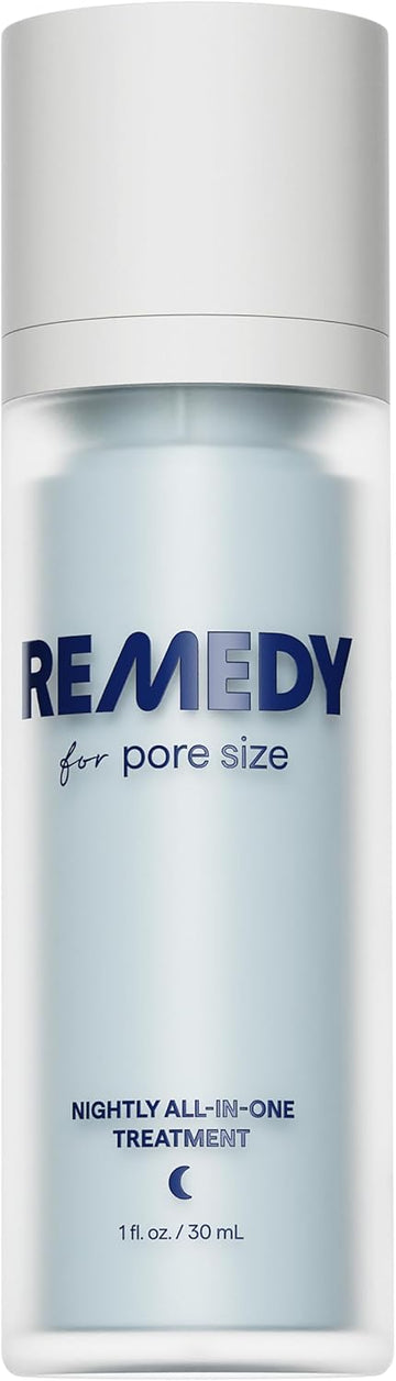 Remedy For Pore Size – Large Pore Minimizer With Retinol, Bha Salicylic Acid, Niacinamide – For Uneven Texture, Pimples, Blackheads, Whiteheads, Sebaceous Filaments – By Dermatologist Dr. Shah