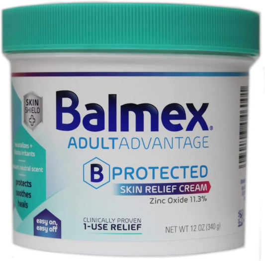 Balmex Adult Care Rash Cream 12 oz (pack of 6)