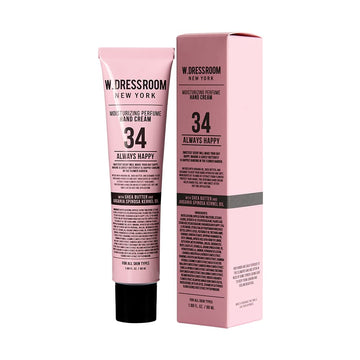 W.Dressroom No.34 Always Happy Moisturizing Hand Cream For Dry Hands, Non-Greasy Korean Hand Lotion & Hand Care For Women With Hydrating Formula, Travel Size (1.69 Fl Oz)