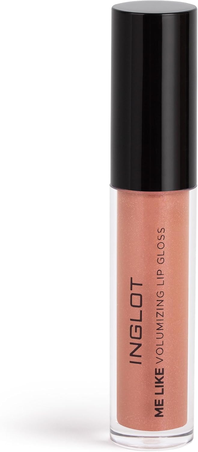 Inglot Me Like Volumizing Lip Gloss – High-Shine Gloss For Fuller And Bold Lips | Long-Lasting | Non-Sticky Gloss | Plumping Effect And Rich Color | 4.8 Ml | 56
