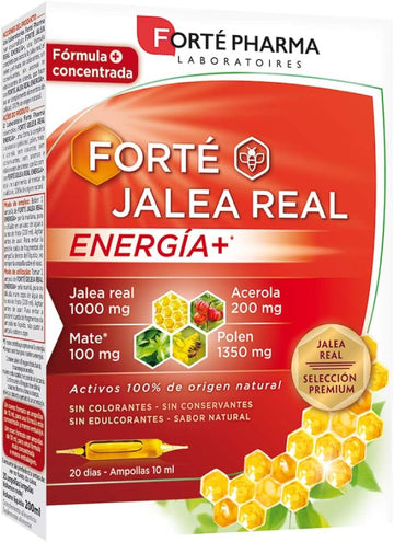 Forté Pharma Forte Jalea Energía+ - 20 Ampollas