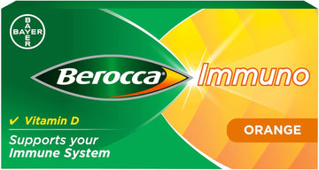 Berocca Immuno Effervescent Tablets, 11 Vitamins and Minerals, Including Vitamins D, C, A, B9, Zinc and Iron to Help Support Your Immune System and B6 and B12 Support Energy Release, Green, 30 Tablets : Amazon.co.uk: Health & Personal Care