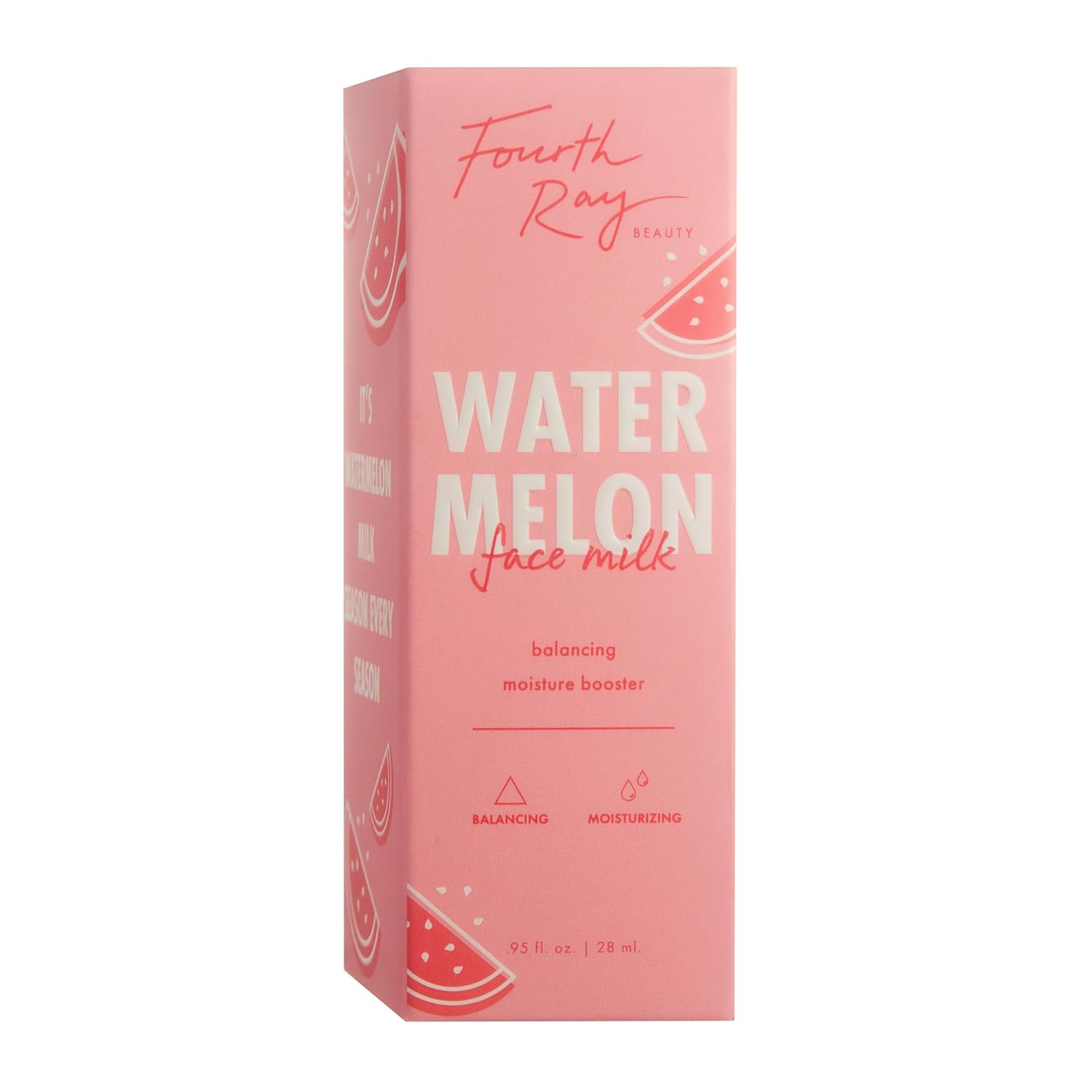 Colourpop Fourth Ray Beauty Watermelon Face Milk - Moisturizing Face Serum Infused With Watermelon Seed Oil, Cucumber Water & Aloe - Conditions Skin For A Healthier-Looking Complexion (0.95 Oz) : Beauty & Personal Care