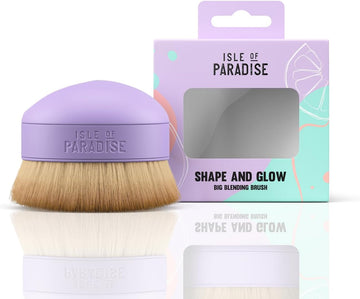 Isle Of Paradise Shape And Glow Self Tan Big Blending Kabuki Brush Applicator