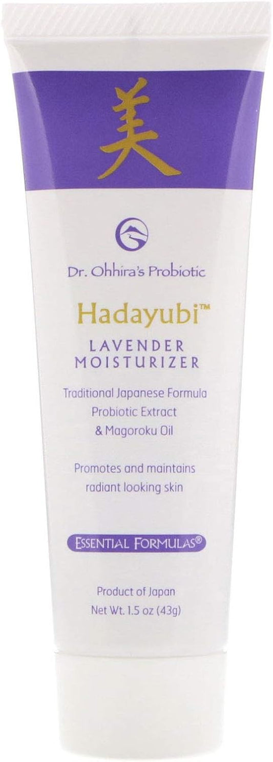 Dr. Ohhira'S Probiotic Hadayubi Lavender Moisturizer Essential Formulas 1.5 Oz (