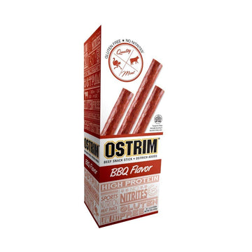 Ostrim Beef & Ostrich Jerky Snack Sticks-BBQ Flavor, 1.5 oz (Pack of 1