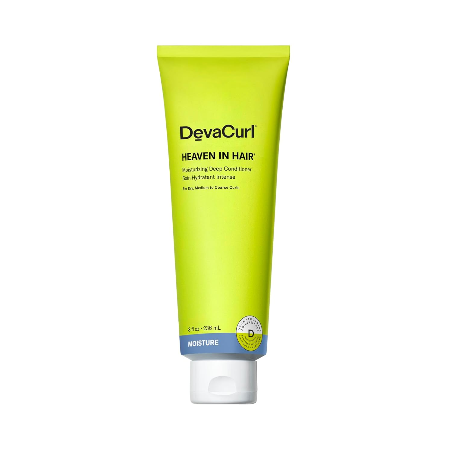 Devacurl Heaven In Hair Moisturizing Deep Conditioner | Rinses Clean Without Build Up| Encourages Curl Shape And Definition | Reduces Frizz