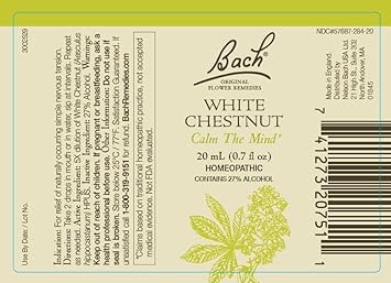 Bach Original Flower Remedies 3-Pack, Be Your Best" - Larch, Olive, White Chestnut, Homeopathic Flower Essences, Vegan, 20mL Dropper x3 : Health & Household