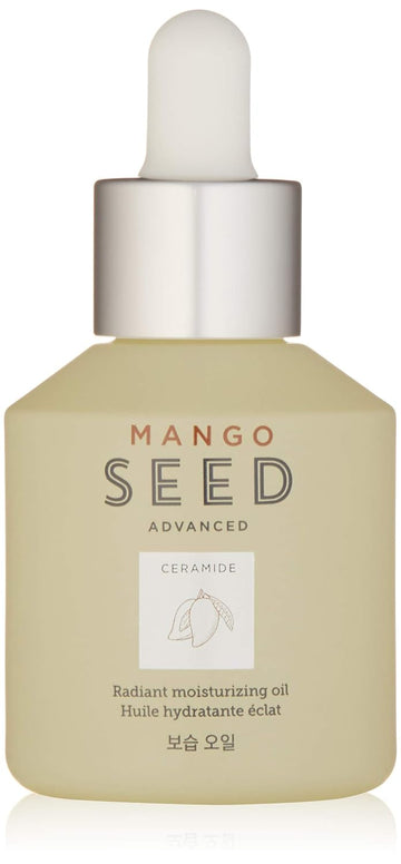 The Face Shop Mango Seed Moisturizing Oil | Multi-Purpose Oil With Strong Moisturizing Power To St& Up Cold Wind | Intense Hydrating & Nourishing Skincare, 1.35 Fl Oz