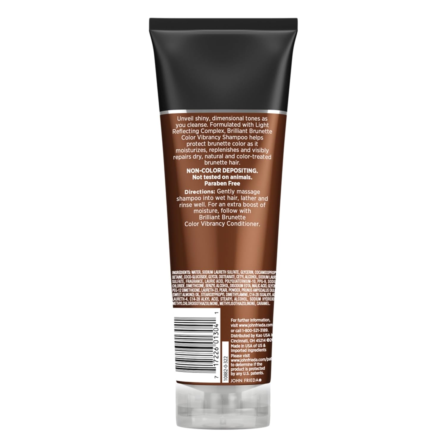 John Frieda Brilliant Brunette Multi-Tone Revealing Shampoo, Color Protecting Shampoo, Helps Unlock Vibrant Color, 8.45 Ounce : Beauty & Personal Care