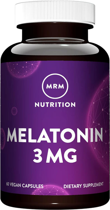 Mrm - Melatonin 3Mg Purity Assured By Hplc 60 Vcaps