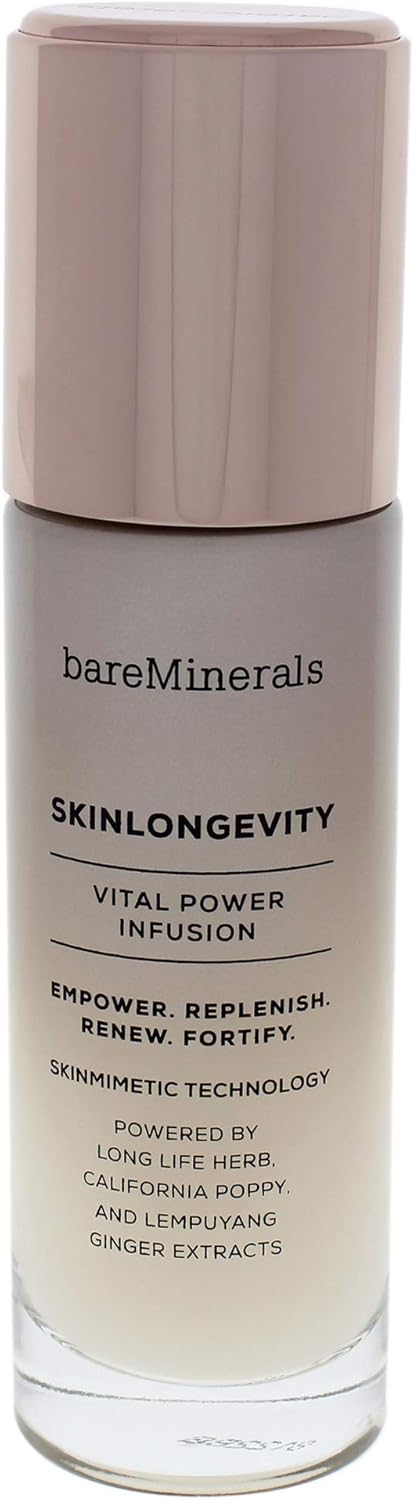 Skinlongevity Vital Power Infusion By Bareminerals For Unisex - 3.4 Oz Serum