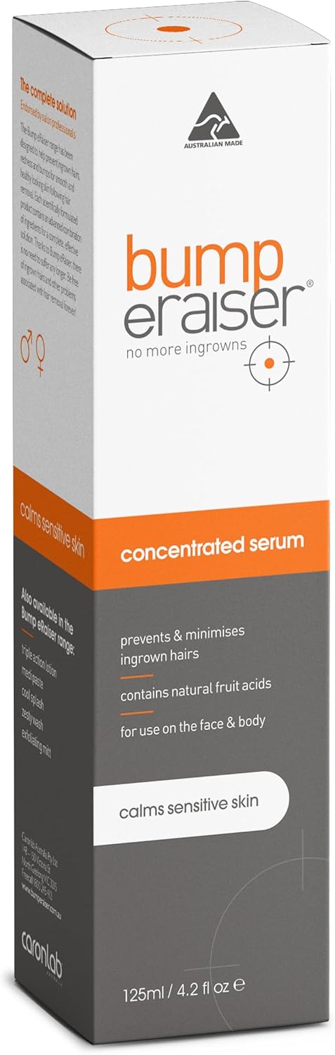 Bump Eraiser Concentrated Ingrown Hair Serum 125Ml For Ingrown Hair Treatment, Razor Burns And Razor Bumps