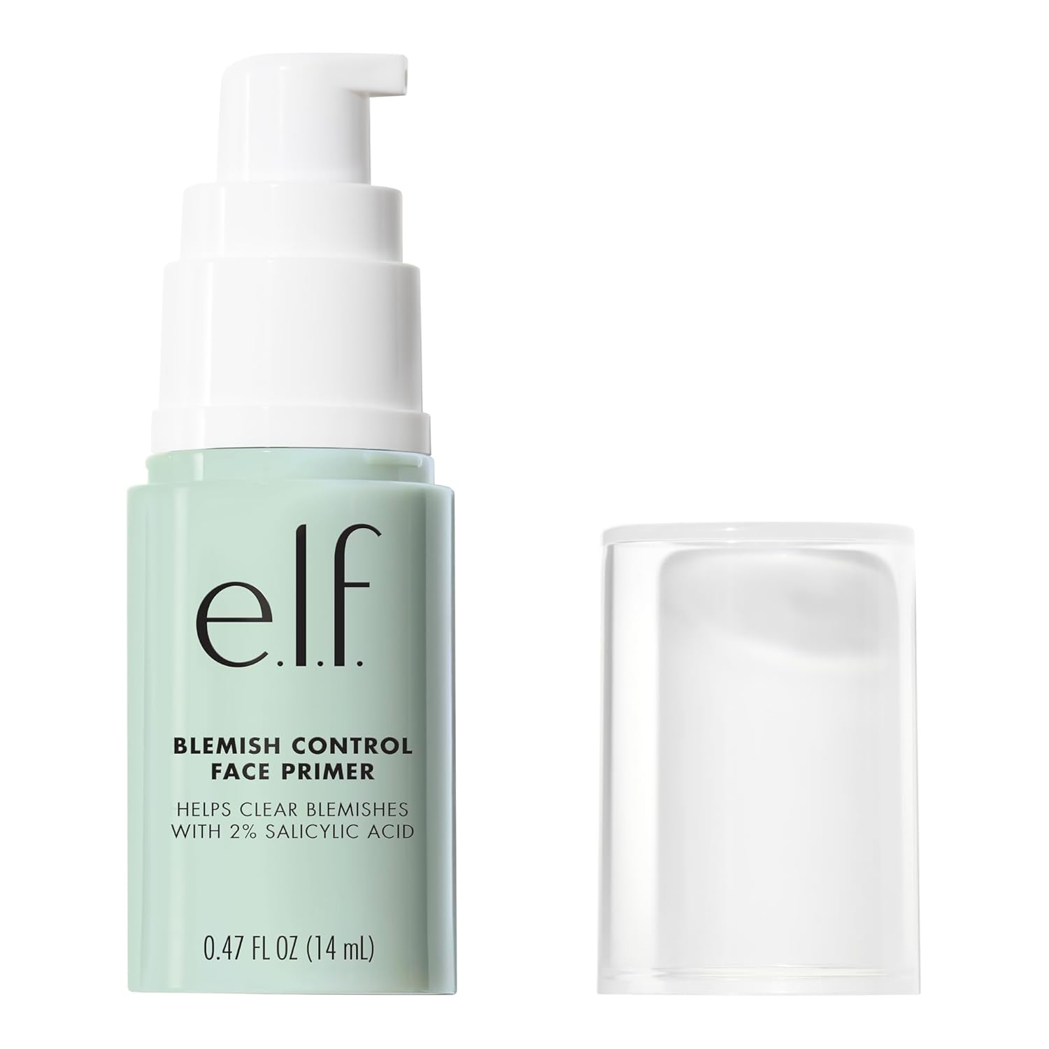 e.l.f. Face Primer, Blemish Control, Vegan, Cruelty-free, Clear, 0.47 Fl Oz : Beauty & Personal Care