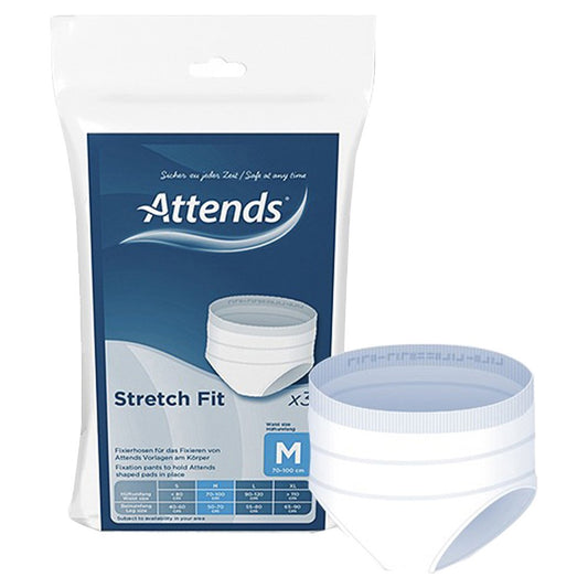 Fleming Medical At0079 Attends Stretch Pant For Use With Contours, Size M, Pack Of 3