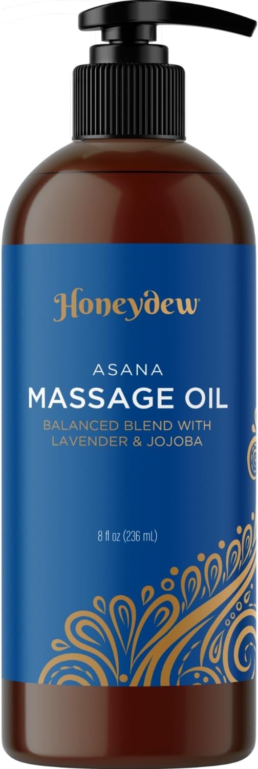 Relaxing Sore Muscle Massage Oil for Body - Premium Highly Absorbent Non Greasy Rosemary and Lavender Massage Oil for Massage Therapy with Sweet Almond Oil - Therapeutic Grade Non GMO and Vegan