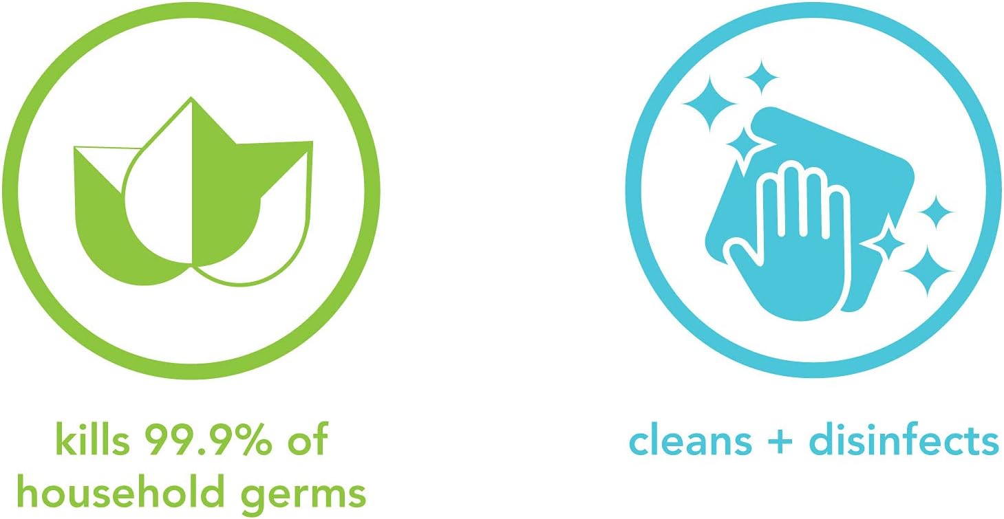 Method Antibacterial Toilet Bowl Cleaner, Spearmint, Kills 99.9% of Household Germs, 24 Fl Oz : Health & Household