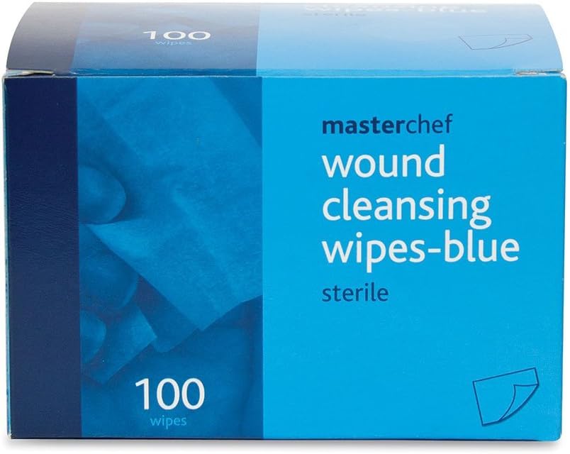Reliance Medical REL714 Reliwipe Wound Cleansing Wipe, Blue (Pack of 100) : Amazon.co.uk: Health & Personal Care