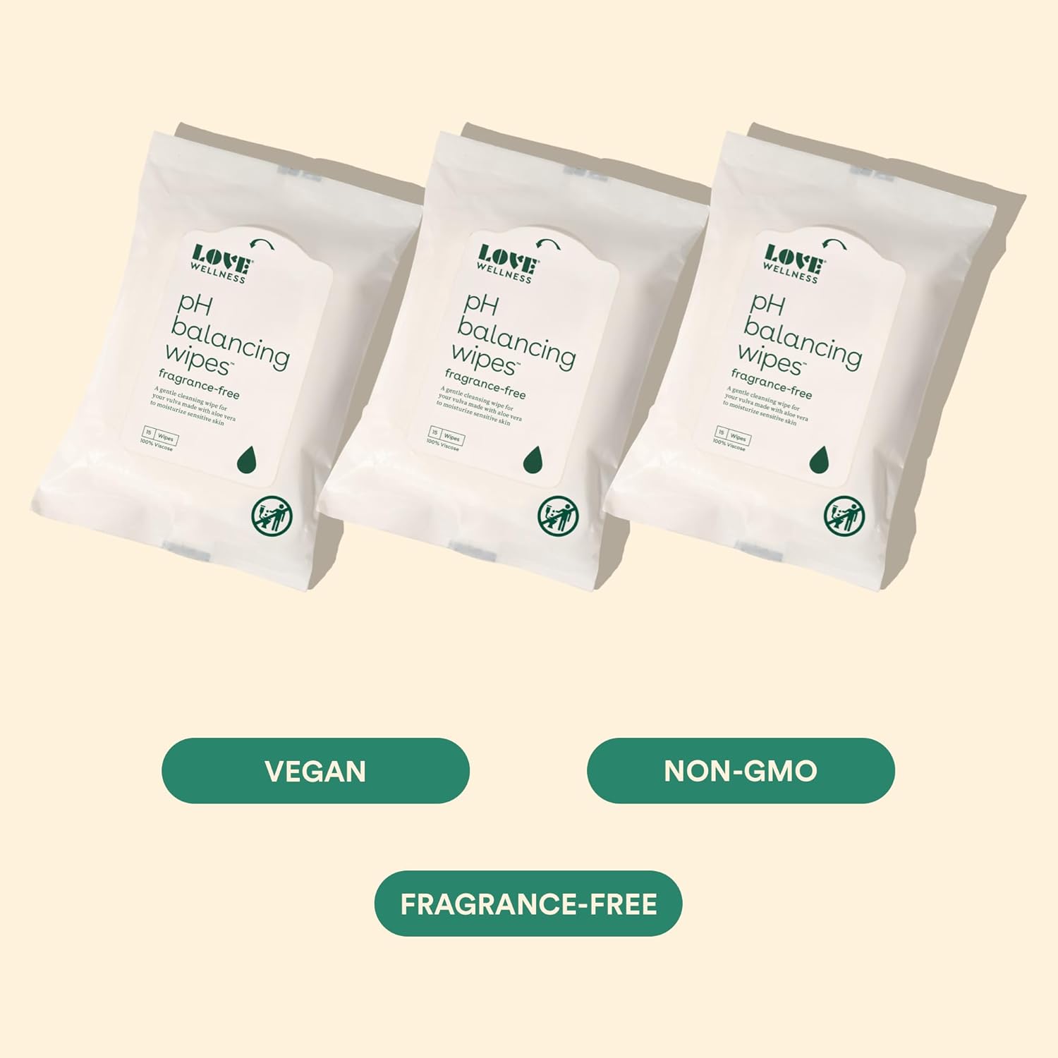 Love Wellness Feminine Wash & pH Balancing Wipes Bundle | include pH Balancing Cleanser, pH Balancing Wipes for Women, Maintaining the health of women's private parts : Health & Household