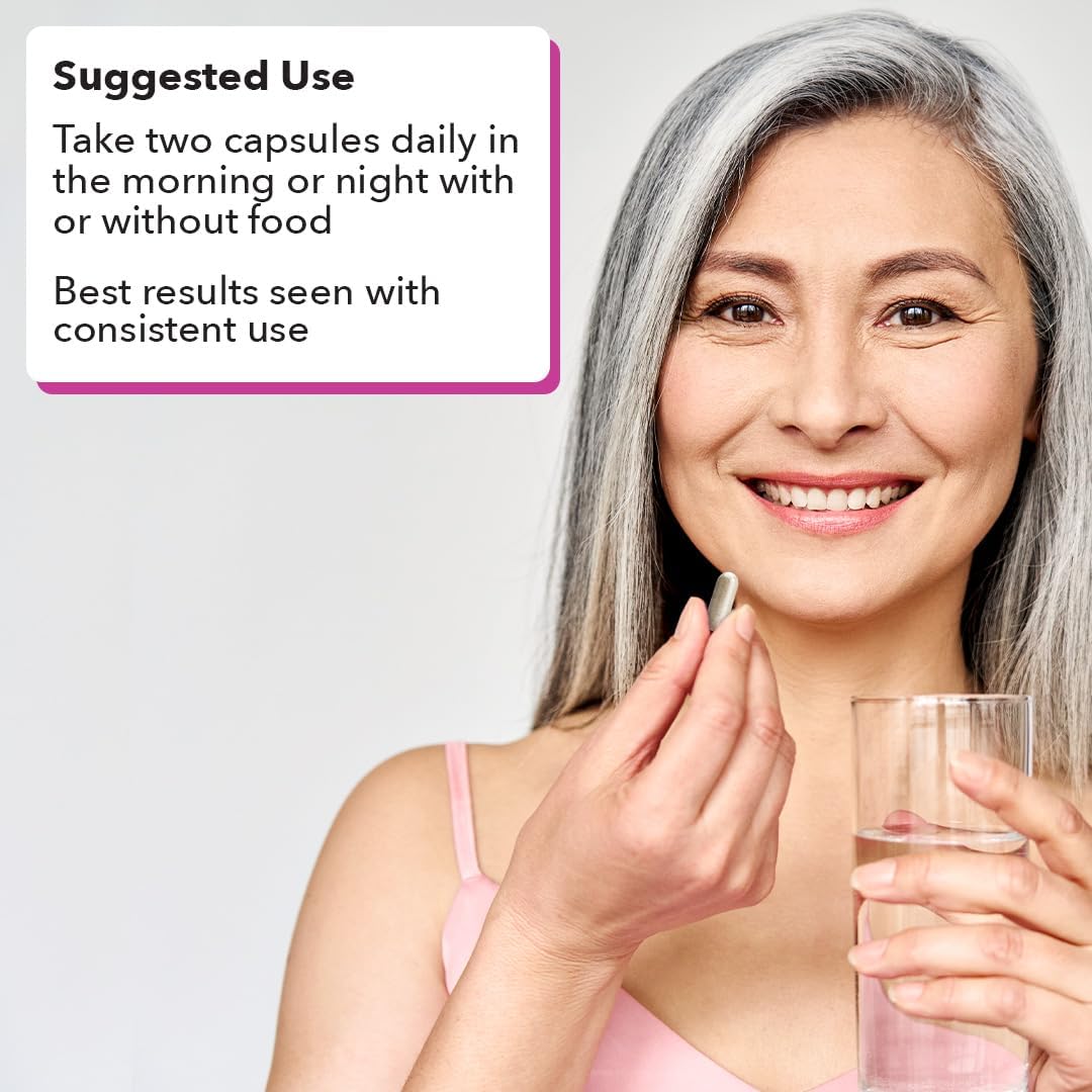 Pausitivi-T - Menopause Support Supplement - Powerful Relief For Hot Flashes, Hormone Imbalance & Night Sweats - Nourishes Tissue - Sage, Chasteberry, Soy Isoflavones & Black Cohosh - 60 Capsules