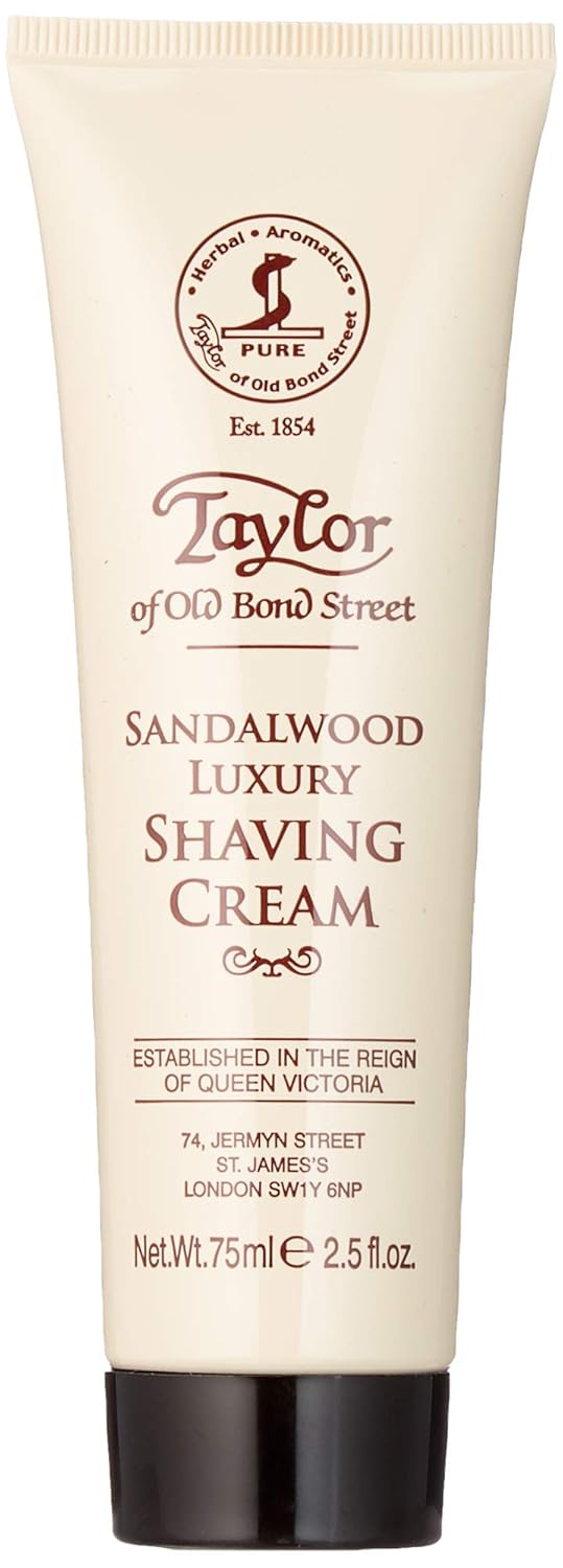 Taylor Of Old Bond Street Shaving Cream Sandalwood, 2.5-Ounce