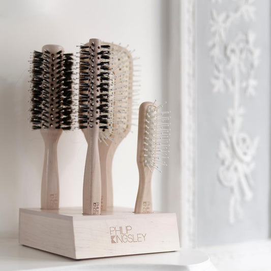 Philip Kingsley | Vented Round Hair Brush | For Detangling, Blow Drying, Straightening And Styling | Anti-Static, Root Lifting Hair Brush | Hair Styling Appliances For Women And Men