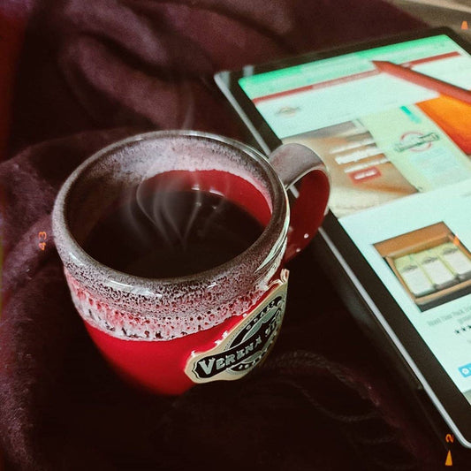 Verena Street 5 Pound Flavored Whole Bean Coffee, Mississippi Grogg, Medium Roast, Rainforest Alliance Certified Arabica Coffee