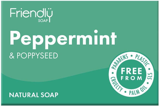 Friendly Soap - Tranquil Lavender Soap (95G), Plant-Based, Cruelty-Free, Made By Hand, No Preservatives Or Sulphates, Sustainable