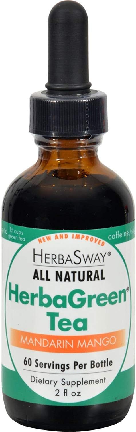 Herbagreen Mandarin Mango Swirl Tea 2 Oz : Health & Household