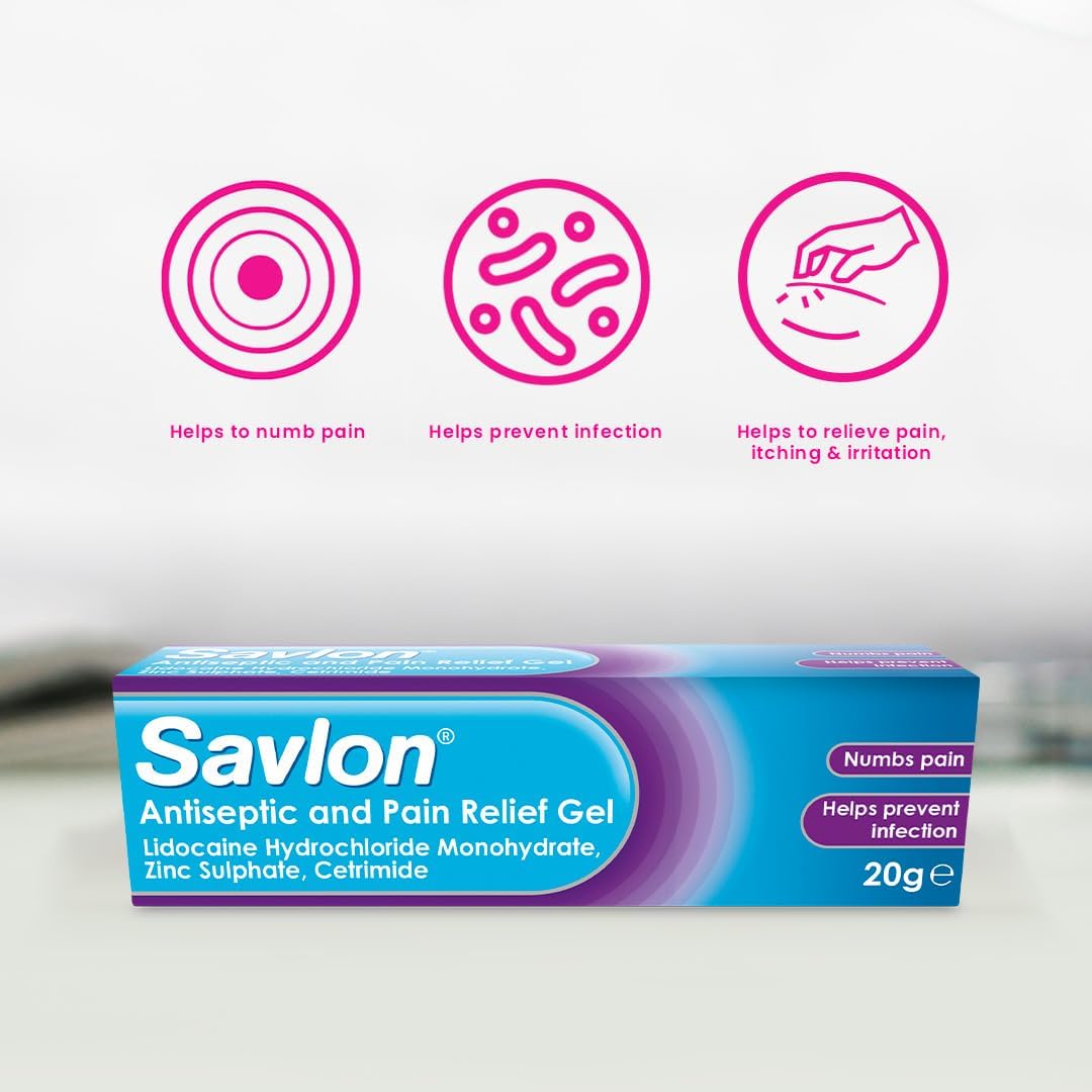 Savlon Antiseptic Cream (1 x 60g) and Scar Prevention Gel (1 x 50g), Fast-Acting Relief, Soothing, Healing, Reduces Swelling and Discomfort, Essential First Aid Bundle (Pack of 2) : Amazon.co.uk: Health & Personal Care