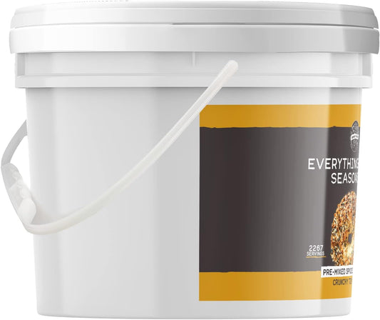 Birch & Meadow 1 Gallon Of Everything Bagel Seasoning, Pre-Mixed Spices & Seeds, Crunchy Texture