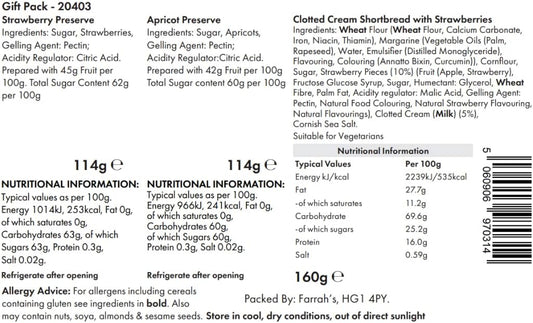Josh & Jim'S - Premium Dessert Preserve Selection, Lemon, Apricot, Blackcurrant, Rich Fruit Content, 3X114G