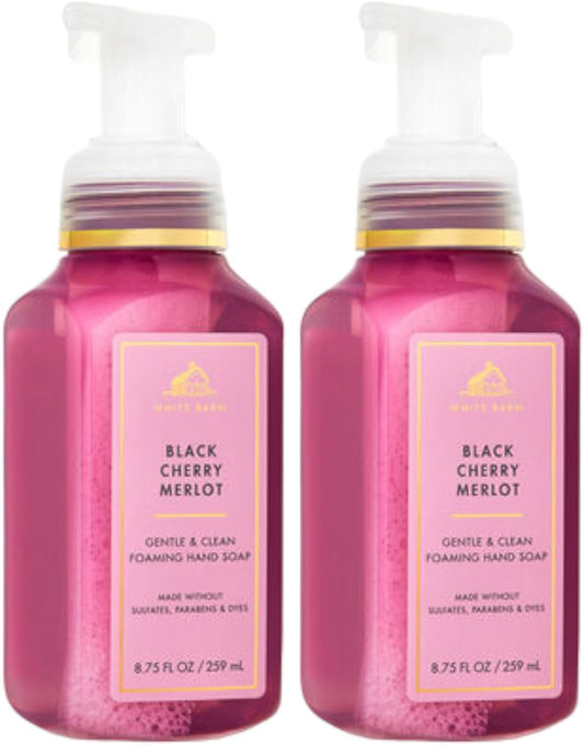 Bath & Body Works Black Cherry Merlot Gentle Foaming Hand Soap 8.75 Oz / 259 Ml