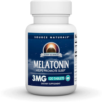 Source Naturals Melatonin 3 Mg - 120 Tablets