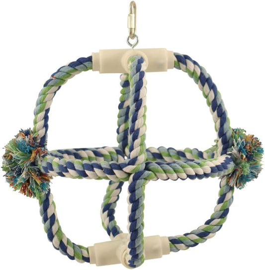 Parrot Orbit - Cotton Climbing Rope Swing