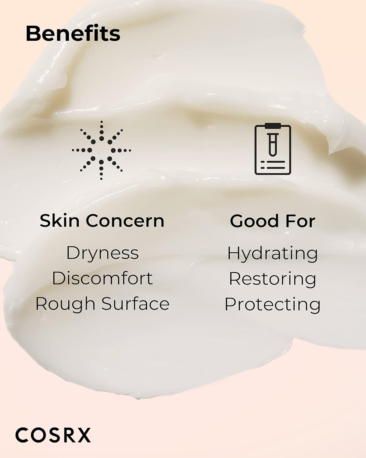 Cosrx Balancium Comfort Ceramide Cream, 2.82 Oz/80G | 50% Centella Asiatica Soothing & Long-Lasting Facial Moisturiser For Dry Skin | Matte Finish | Korean Skin Care, Animal Testing Free, Paraben Free