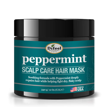 Difeel Peppermint Scalp Care Hair Mask 12 Oz