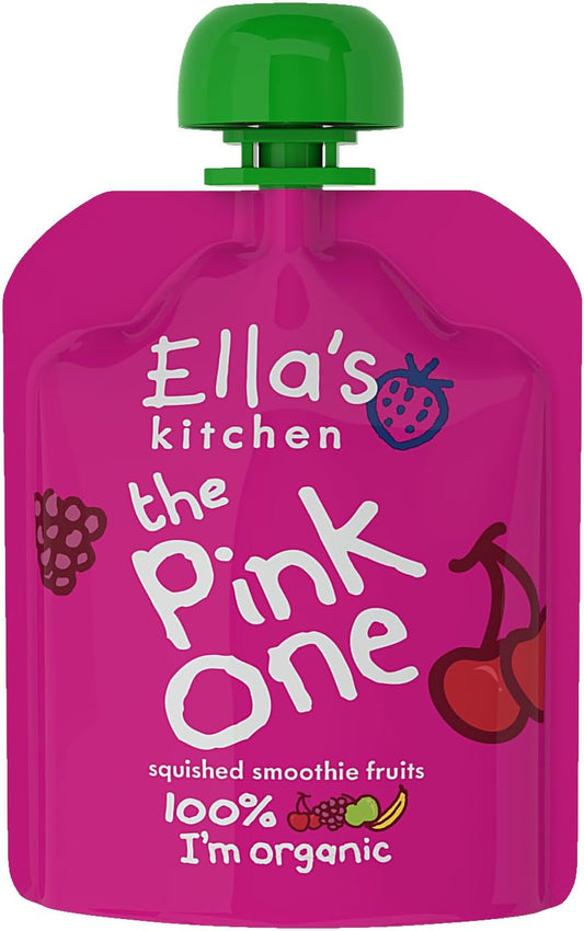 Ella'S Kitchen Organic The White One Smoothie Fruit, 4 X 90G