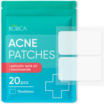 Pimple Patches For Face With Tea Tree Oil. Hydrocolloid Acne Pimple Patches. Blemish Patches, Acne Dots, Pimple Stickers, Acne Patch And Pimple Patch