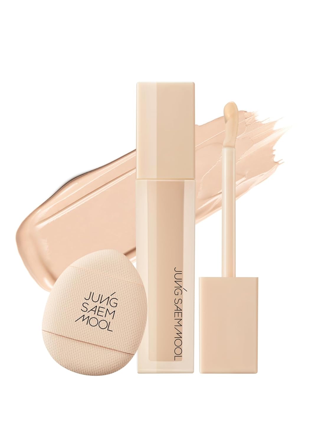 Jungsaemmool Official Skin Nuder Concealer (Light) | Korean Makeup Concealer | Korean Foundation | Natural Coverage