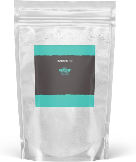 Birch & Meadow Borax, Bulk Size, Unscented, Laundry & Cleaning Additive (2 Pound)