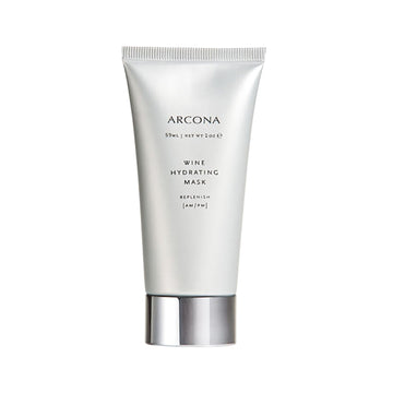 Arcona Wine Hydrating Mask - Grape Seed, Wine Extracts, Resveratrol, Squalene, Shea Butter + Vitamin E Nourish + Replenish Dehydrated Skin - 2 Oz. Made In The Usa : Facial Masks : Beauty & Personal Care
