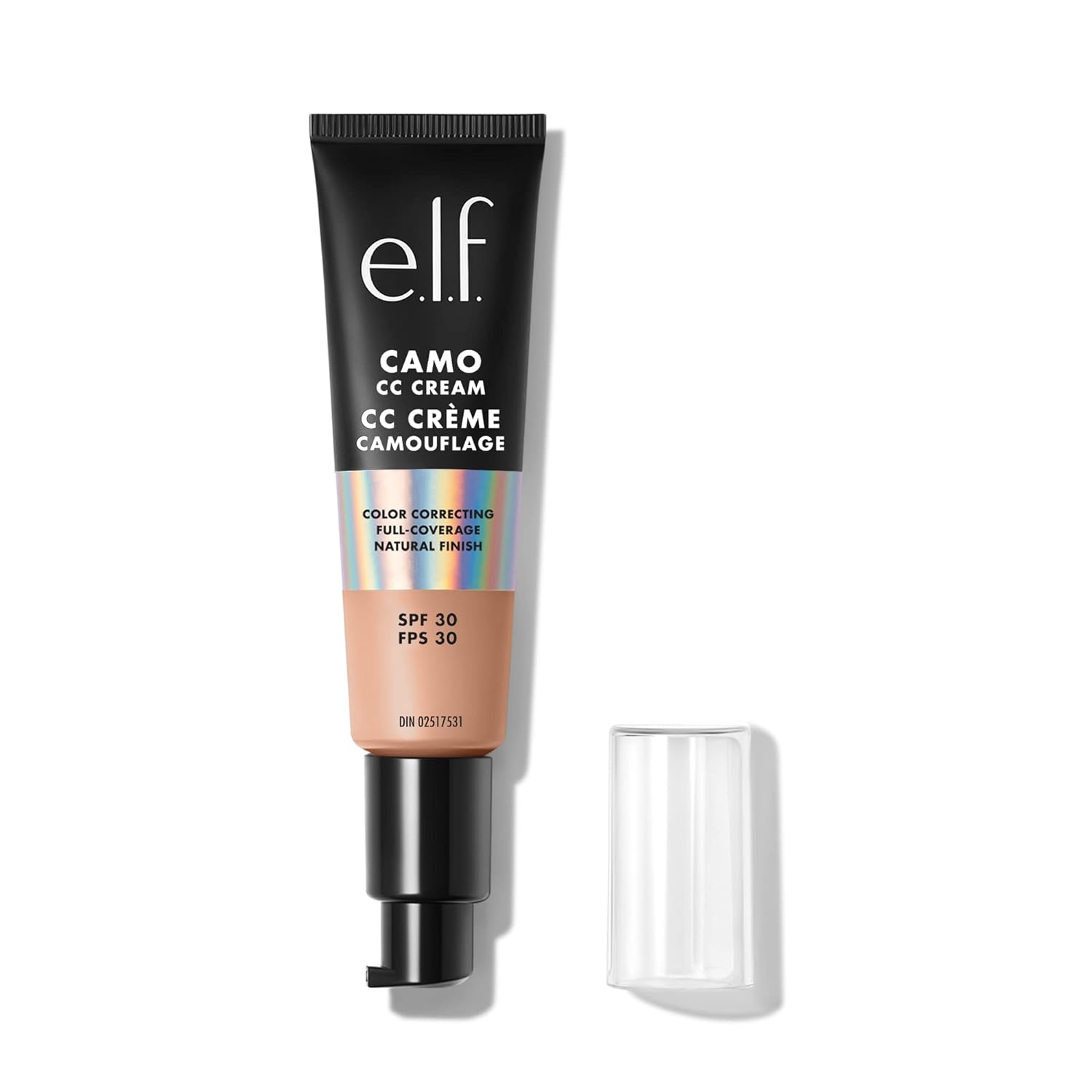 E.L.F. Camo Cc Cream, Color Correcting Medium-To-Full Coverage Foundation With Spf 30, 1.05 Oz (30G)