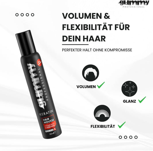 Gummy Hair Mousse 225 Ml Ultra Hold