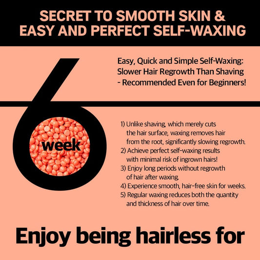 Allongs Hard Wax 200G | Waxing Beads For Women Men Professional Salon Quality | Perfect For Full Body | Facial | Brazilian Bikini | And Legs At Home Wax Refill (Pink)