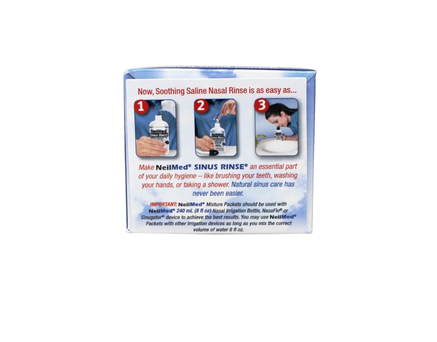 SINUS RINSE ADULT BOTTLE KIT 8 OZ : Amazon.co.uk: Health & Personal Care