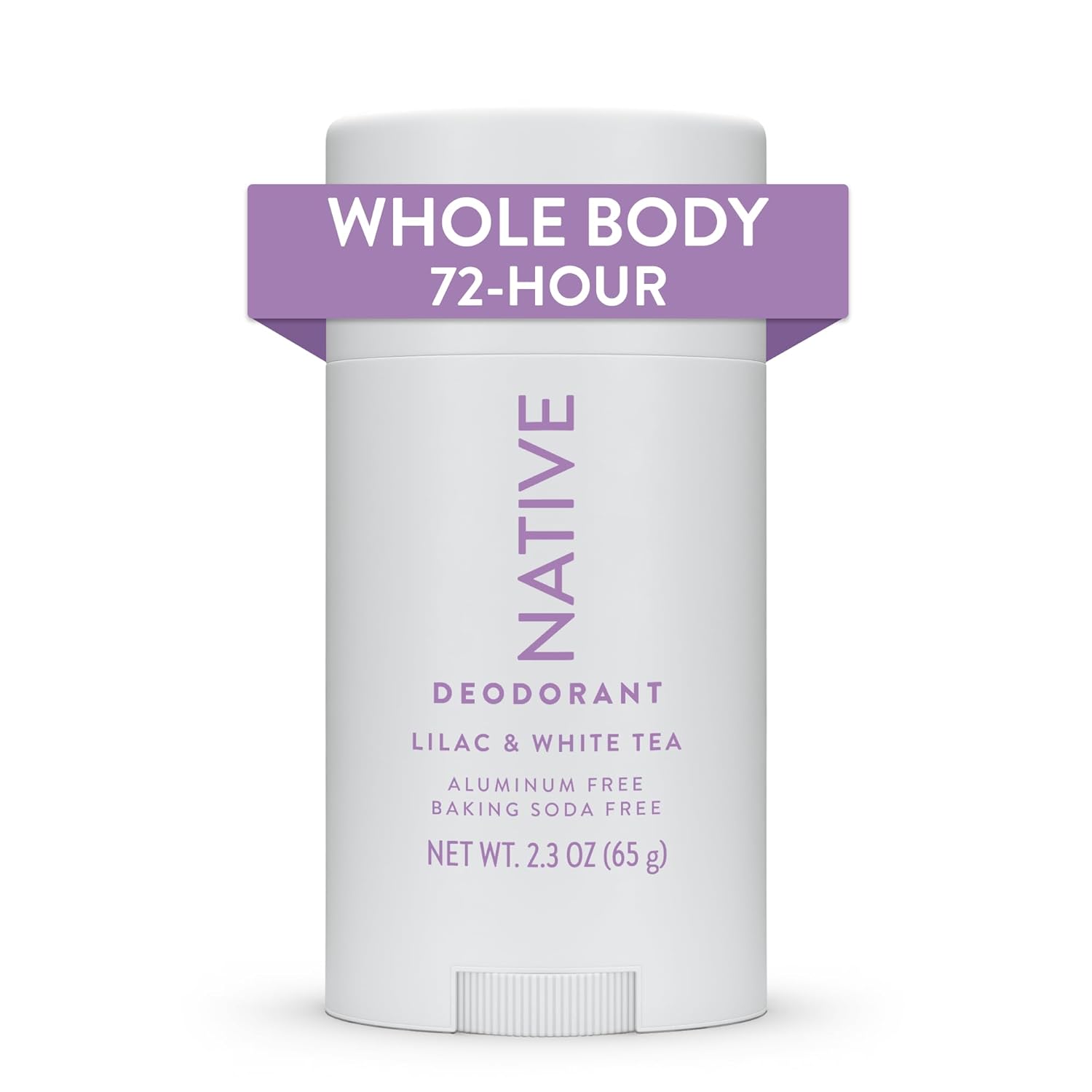 Native Whole Body Deodorant Stick Contains Naturally Derived Ingredients, Deodorant For Men And Women | 72 Hour Odor Protection, Aluminum Free With Coconut Oil And Shea Butter | Lilac & Tea