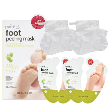 The Face Shop Smile Foot Peeling Mask,K-Beauty