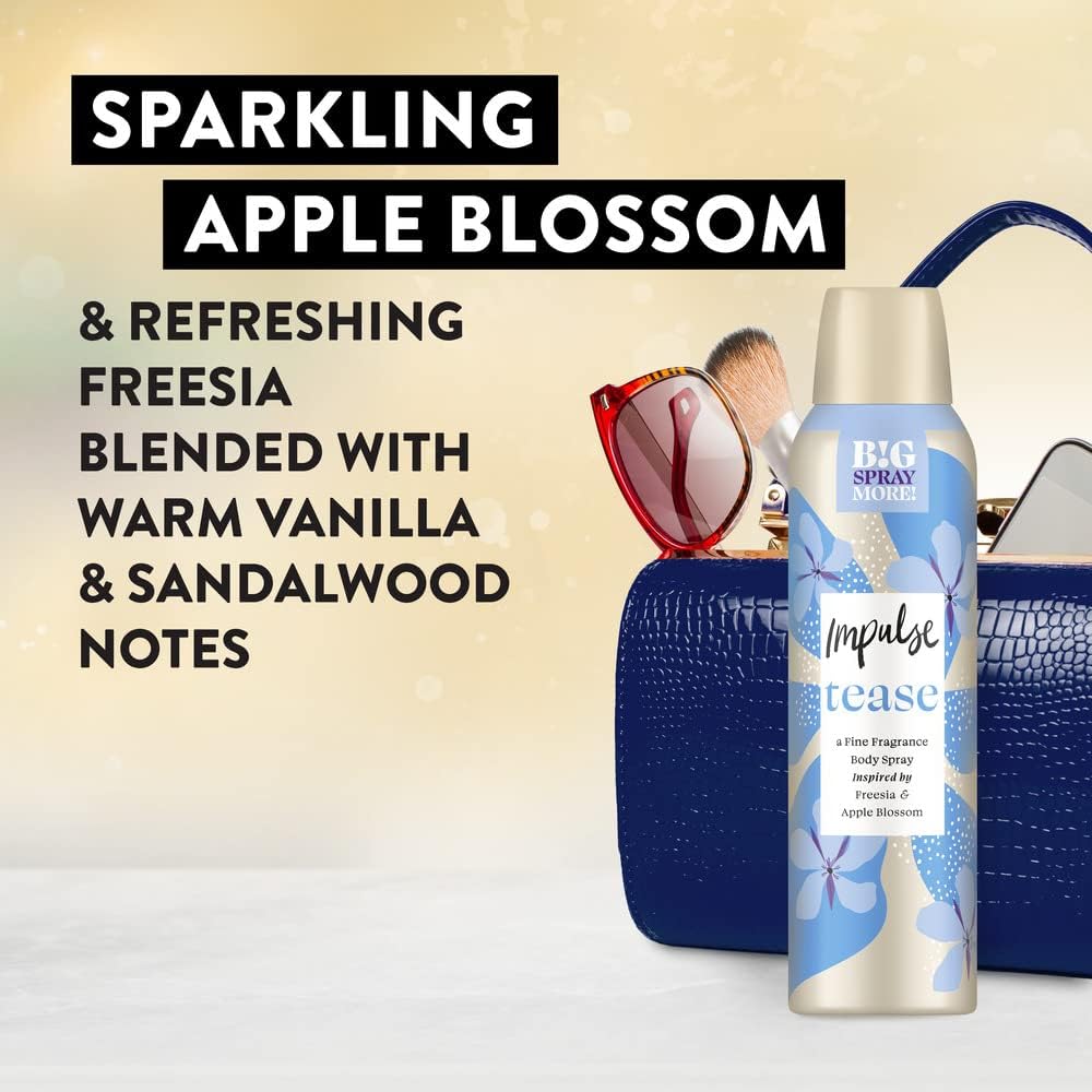 Impulse Tease Body Spray Deodorant 150 Ml